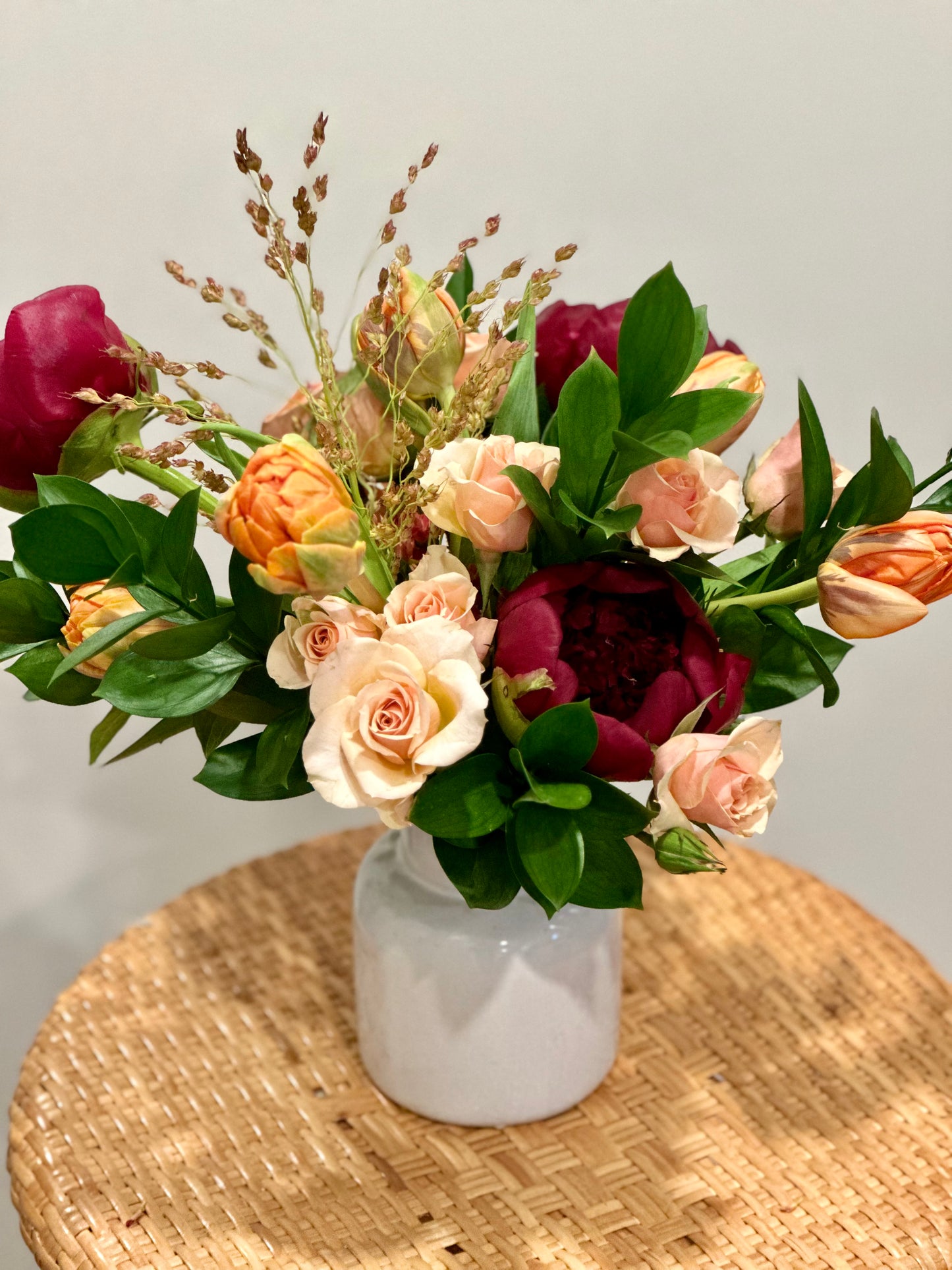 Holiday Vase Arrangement- Coming Soon! Pre-Order Now for December