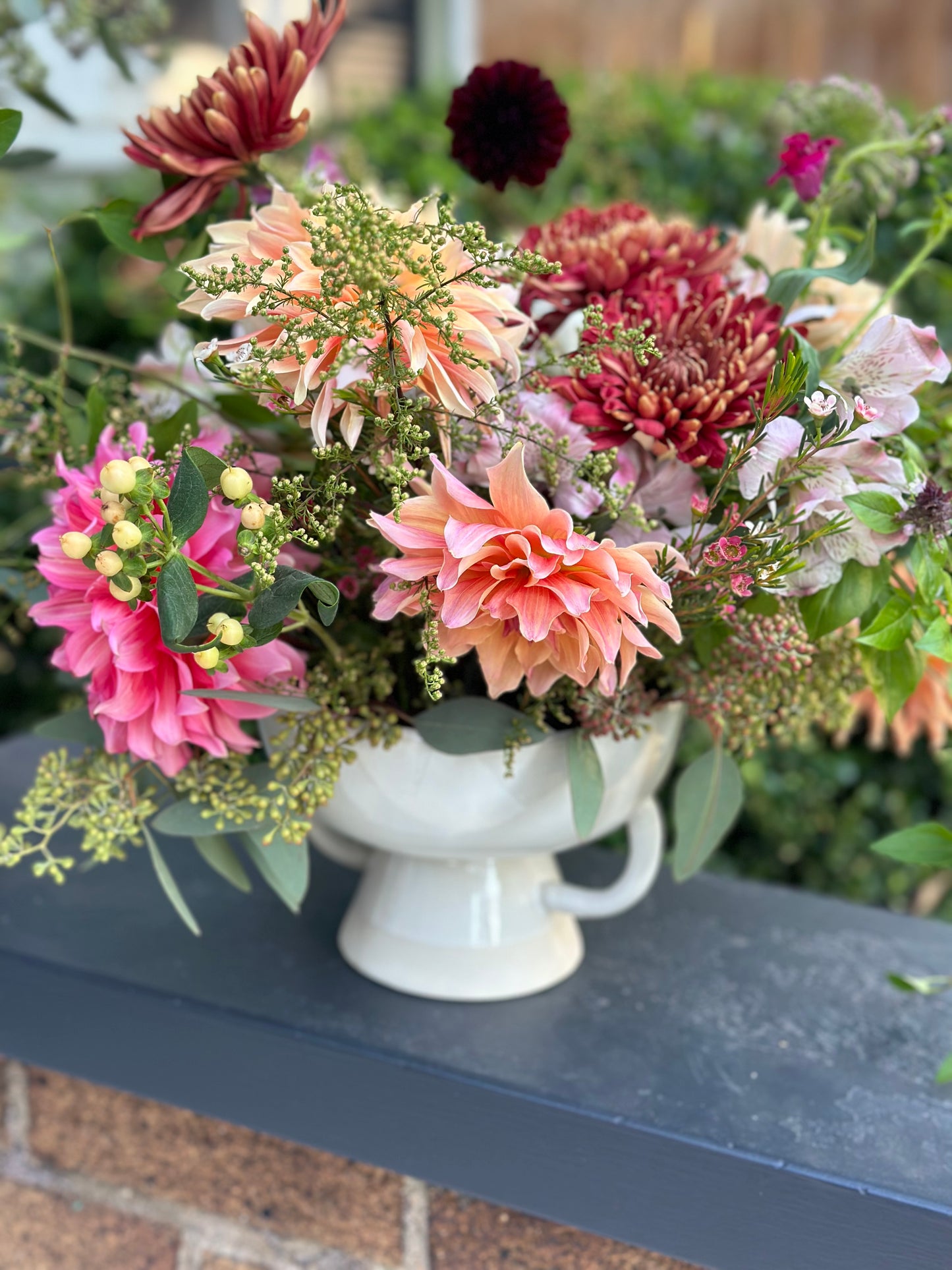 Holiday Floral Vase Arrangement