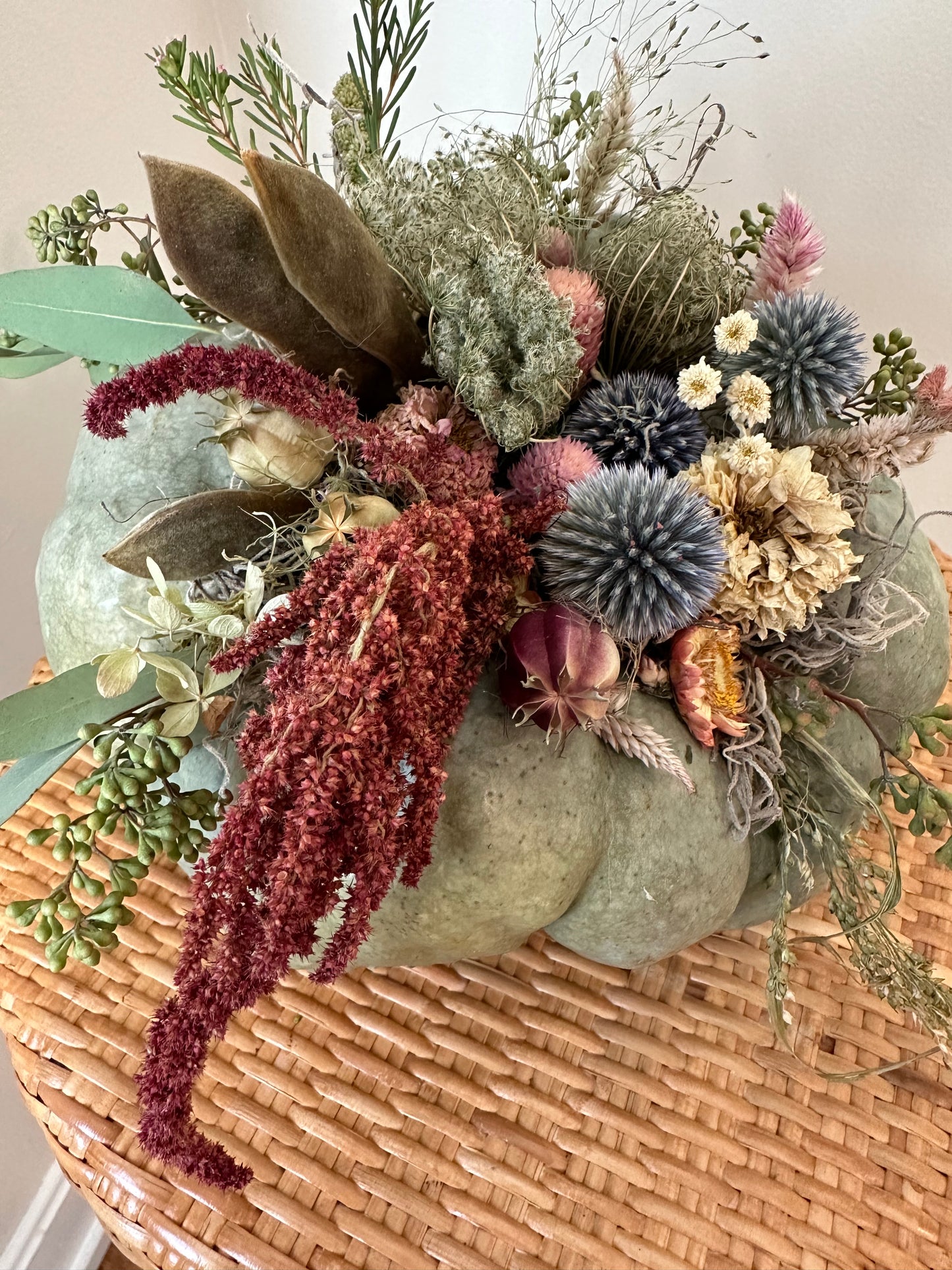 Dried Flower Pumpkins (Pre-Order)