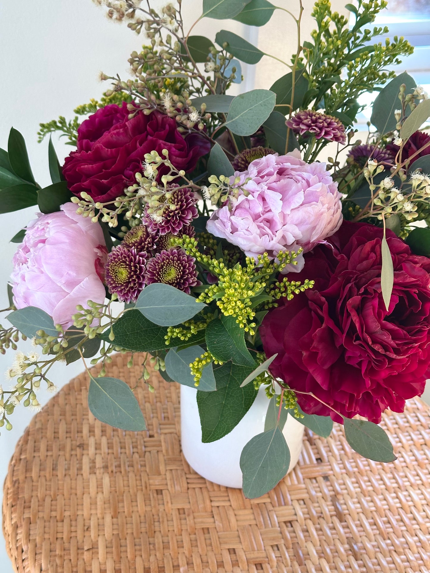 Holiday Vase Arrangement- Coming Soon! Pre-Order Now for December